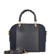 Black Suede Small Evening Bag