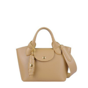 Mocha Mini Top-Handle Tote