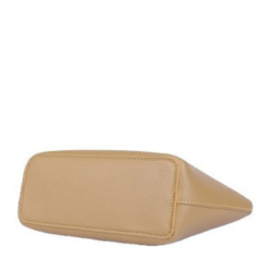 Mocha Mini Top-Handle Tote