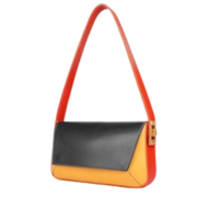 Fresh Pastel Blocked Flap Bag