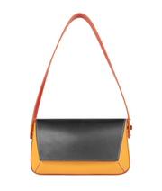 Fresh Pastel Blocked Flap Bag