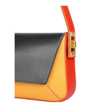 Fresh Pastel Blocked Flap Bag