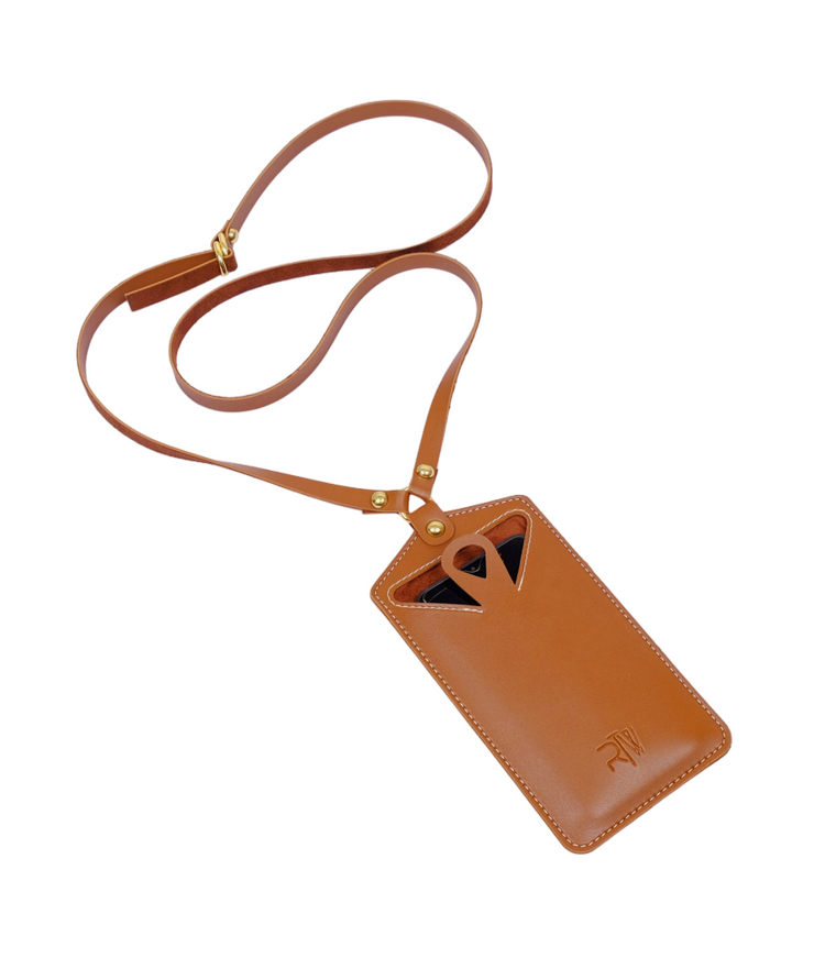 BrownZip Phone Pouch