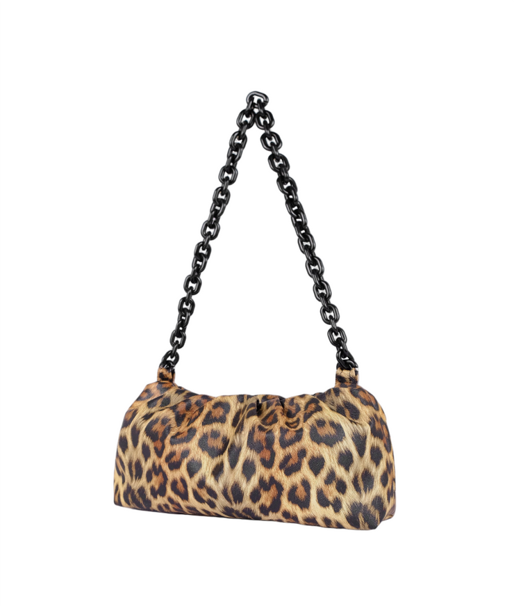 Neutral Leopard Spot Handbag