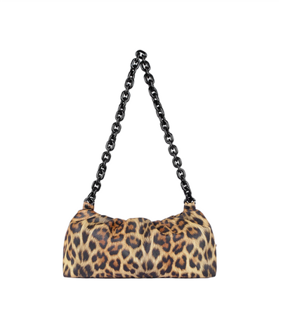 Neutral Leopard Spot Handbag