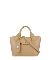 Mocha Mini Top-Handle Tote