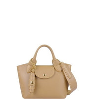 Mocha Mini Top-Handle Tote