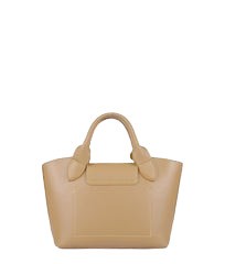 Mocha Mini Top-Handle Tote